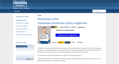 Desktop Screenshot of girokonten-online.de